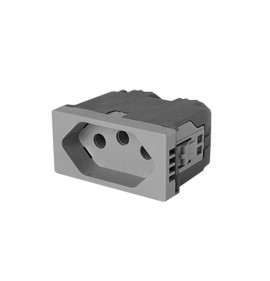 Modulo Tomada 20a - Novara Pial Plus + Cinza